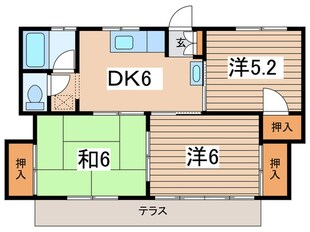 サンコ－ポ二俣川の物件間取画像